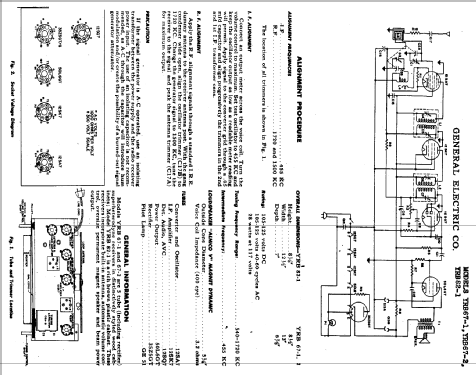 YRB67-1 ; General Electric Co. (ID = 418505) Radio