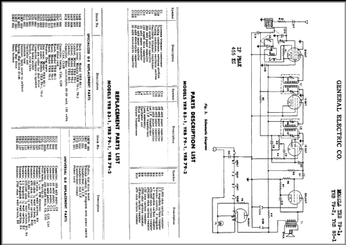 YRB 79-1 ; General Electric Co. (ID = 384522) Radio