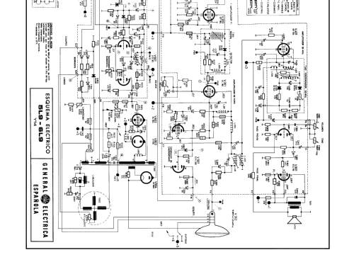 5L9 Ch= Y14; General Eléctrica (ID = 2489104) Television