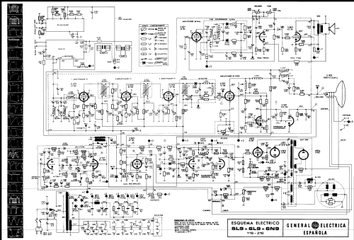 6N9 Ch= Z16; General Eléctrica (ID = 2489262) Television