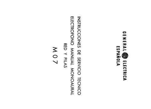 M-07; General Eléctrica (ID = 2096801) Ton-Bild
