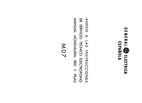 M-07; General Eléctrica (ID = 2096814) Ton-Bild