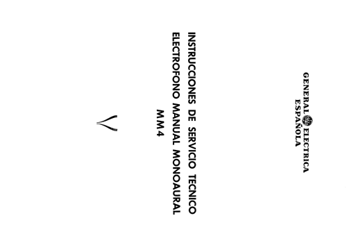 MM-4; General Eléctrica (ID = 2102375) Enrég.-R