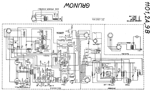 Grunow 1101 Selectrol Ch= 2A&9B; General Household (ID = 18334) Radio