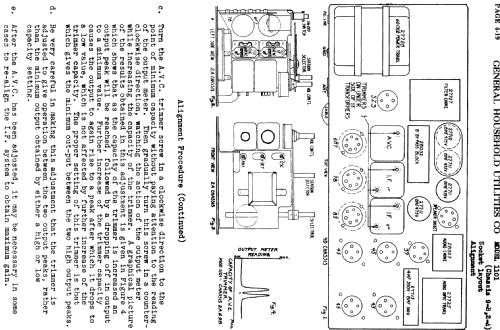 Grunow 1101 Selectrol Ch= 2A&9B; General Household (ID = 681246) Radio