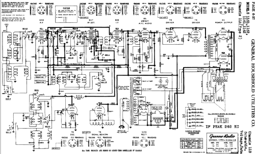 Grunow 1162 Ch= 11-B; General Household (ID = 681764) Radio