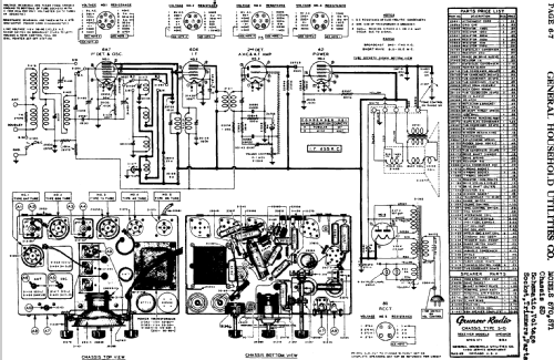 Grunow 570 Ch= 5-D; General Household (ID = 681288) Radio