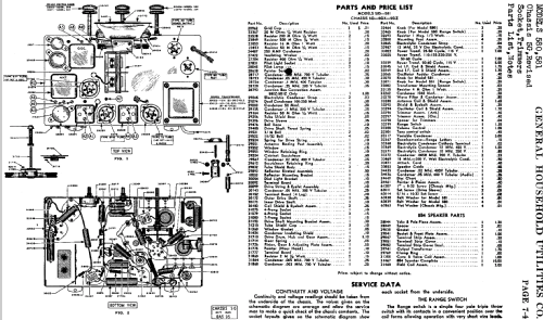 Grunow 581 Ch= 5-G; General Household (ID = 681284) Radio