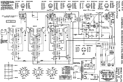 Grunow 690 Ch= 6-F; General Household (ID = 681690) Radio