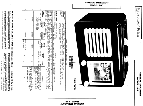 9A5 ; General Implement (ID = 962192) Radio