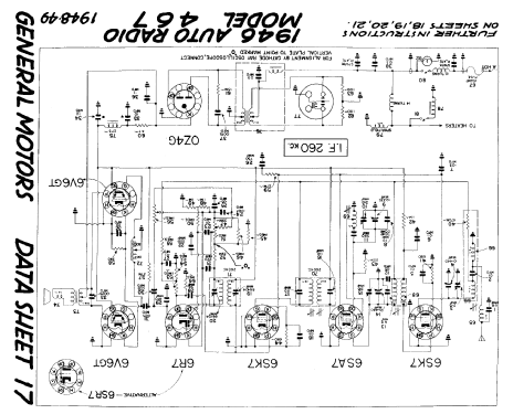 467 ; General Motors of (ID = 815490) Autoradio