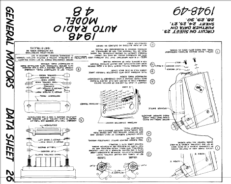 48 ; General Motors of (ID = 815468) Car Radio