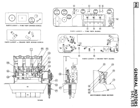 543 ; General Motors of (ID = 2291175) Autoradio