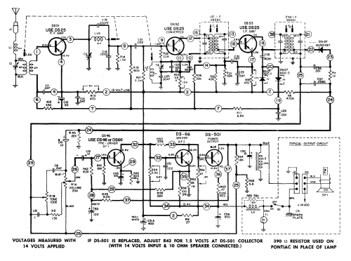 7293654 Riviera Ch= 6TDC; General Motors of (ID = 2586188) Car Radio