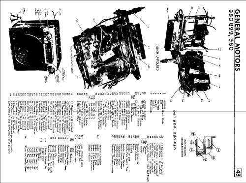 980899 ; General Motors of (ID = 816515) Car Radio