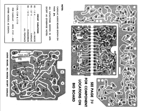 981062 ; General Motors of (ID = 2587451) Car Radio