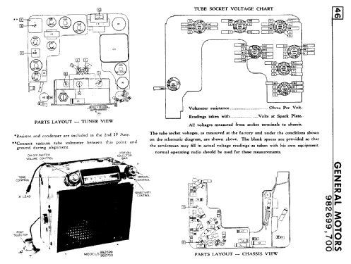 982699 ; General Motors of (ID = 816528) Car Radio