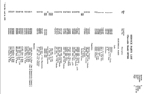 Delco Radio 987893; General Motors of (ID = 2212092) Car Radio