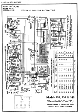 130 'The Sheraton' ; General Motors Radio (ID = 2915305) Radio