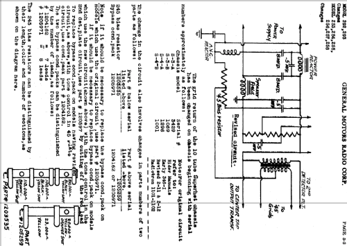 292 Ch= S-4B; General Motors Radio (ID = 468051) Radio