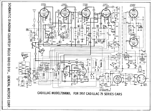 Delco 7268065 ; General Motors Radio (ID = 589778) Car Radio