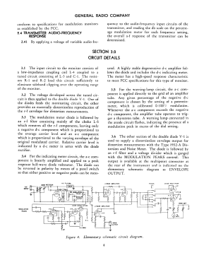 Amplitude Modulation Monitor 1931-A; General Radio (ID = 2950921) Equipment