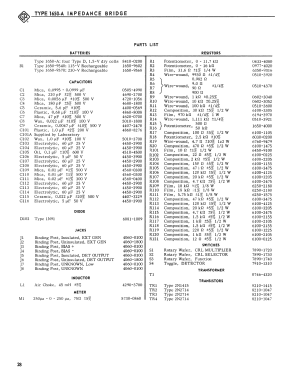 Impedance Bridge 1650-A; General Radio (ID = 2951890) Equipment