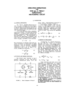 Impedance-Measuring Circuit 821A; General Radio (ID = 2952106) Equipment