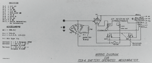 Megohmmeter 729-A; General Radio (ID = 2684631) Equipment