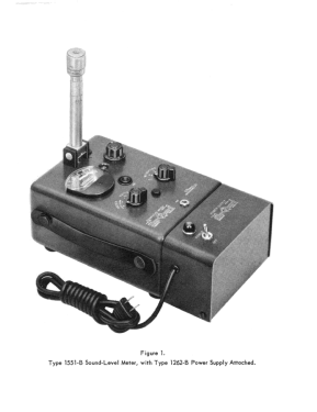 Sound-Level Meter 1551-B; General Radio (ID = 2954599) Equipment