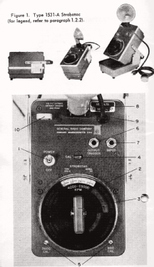 Strobotac Electronic Stroboscope Type 1531-A; General Radio (ID = 2919411) Equipment