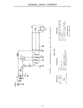 UHF Oscillator 857-A; General Radio (ID = 2952962) Ausrüstung