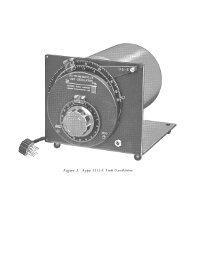 Unit Oscillator 1211-C; General Radio (ID = 2954628) Equipment
