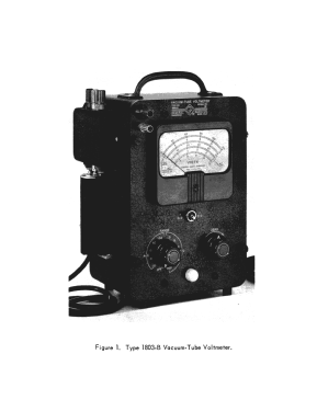 Vacuum-Tube Voltmeter 1803-B; General Radio (ID = 2953739) Equipment