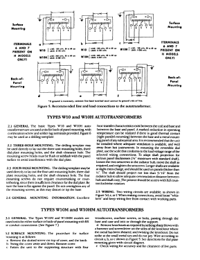 Variac Autotransformer W10MT3; General Radio (ID = 2955429) Power-S