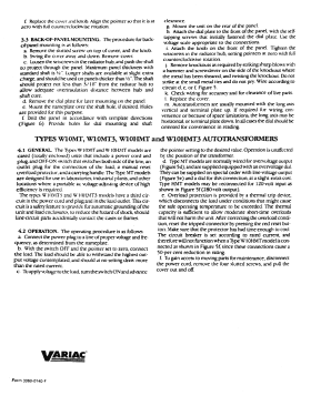 Variac Autotransformer W10MT3; General Radio (ID = 2955430) Aliment.