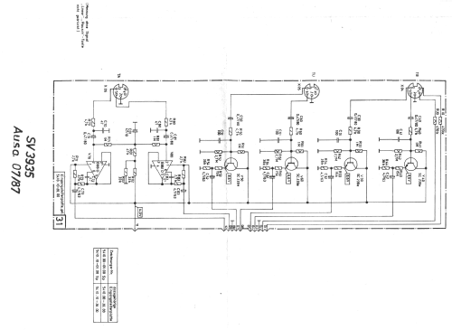 Stereo Vollverstärker SV 3935 HIFI; Geräte - und (ID = 1526506) Ampl/Mixer