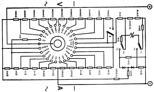 Vielfachmesser - Multizet II ; Gerätewerk Karl-Marx (ID = 1347997) Equipment