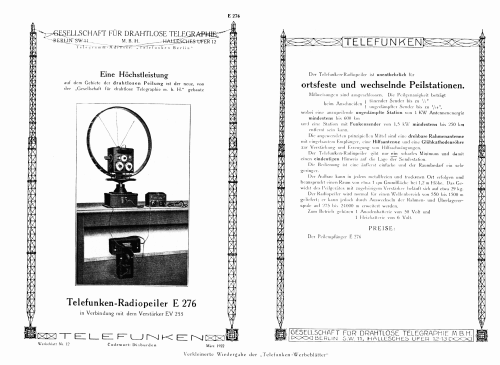 Radiopeiler E276; Telefunken (ID = 1418064) Misc