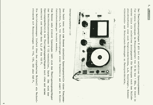 Überlagerungsempfänger U420; Siemens & Halske, - (ID = 1953232) Equipment