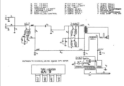 BR-9 ; Gibson Manufacturing (ID = 812022) Ampl/Mixer