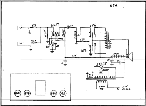 Kalamazoo KEA ; Gibson Manufacturing (ID = 811894) Ampl/Mixer