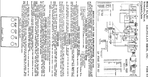 510 ; Gilfillan Bros.Inc.; (ID = 702635) Radio