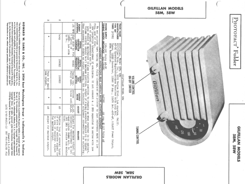 58M ; Gilfillan Bros.Inc.; (ID = 1396784) Radio