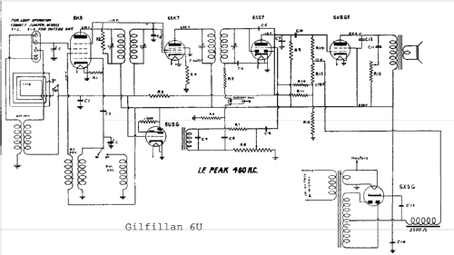 6-U ; Gilfillan Bros.Inc.; (ID = 460679) Radio