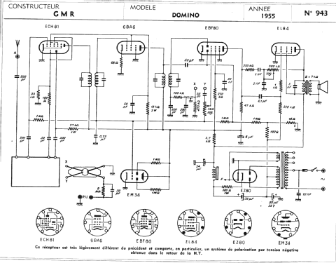 Domino ; GMR G.M.R., Georg, (ID = 287160) Radio