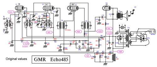 Echo 485; GMR G.M.R., Georg, (ID = 1417481) Radio