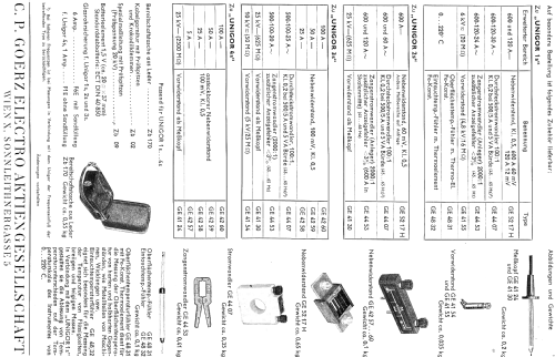 Unigor 3s Type 226213; Goerz Electro Ges.m. (ID = 853480) Equipment