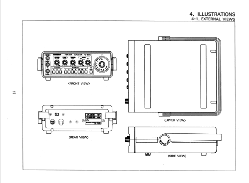 Function Generator FG-8002; Gold Star Co., Ltd., (ID = 2376398) Equipment
