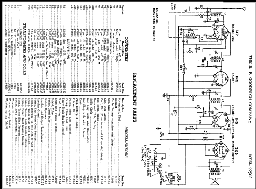 92502 ; Goodrich, B.F.; (ID = 337841) Radio